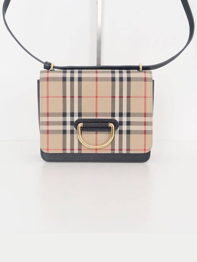 Vintage Check Small Deering Shoulder Bag 8010544 - BURBERRY - BALAAN 1