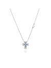 Belle Epoque Diamonds Sapphire Necklace Blue - DAMIANI - BALAAN 4