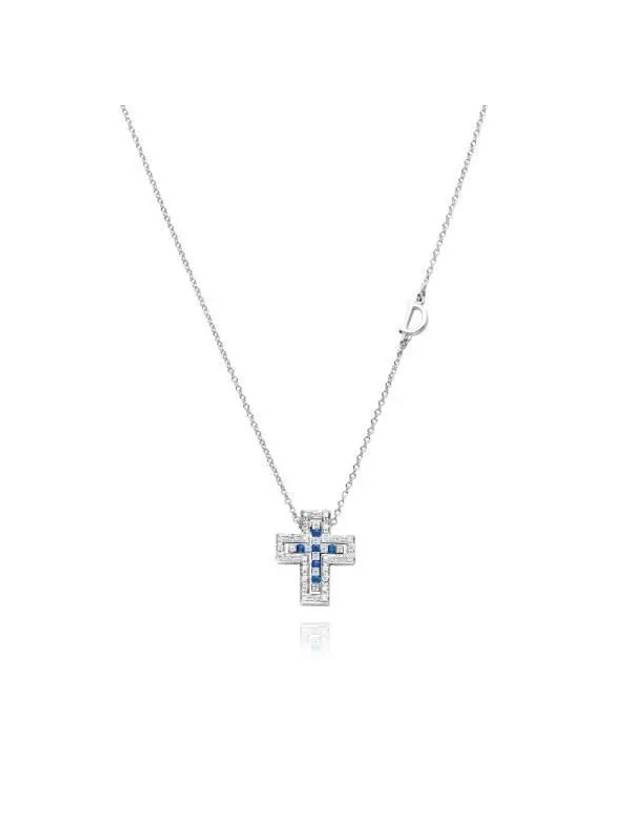 Belle Epoque Diamonds Sapphire Necklace Blue - DAMIANI - BALAAN 4