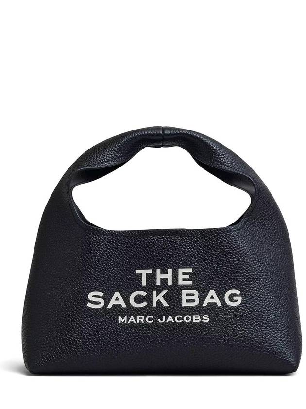 'The Mini Sack' Black Handbag With Logo In Leather Woman - MARC JACOBS - BALAAN 8