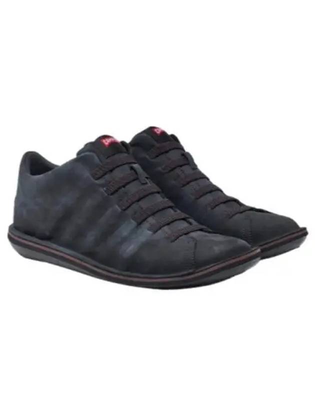 Beetle Leather Low Top Sneakers Black - CAMPER - BALAAN 2