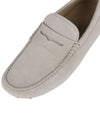 Gommino Bubble Suede Driving Shoes Ivory - TOD'S - BALAAN 8