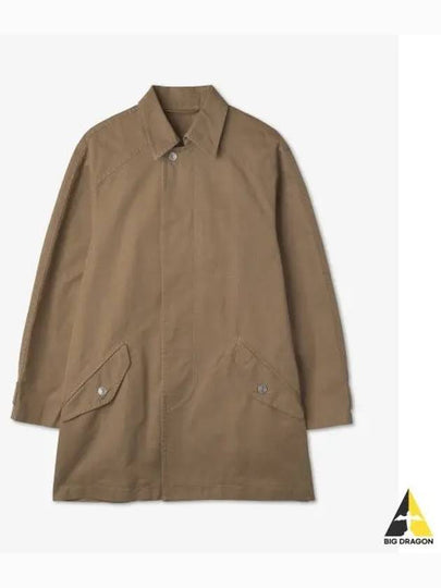 Pierry Cotton Single Coat Khaki - ISABEL MARANT - BALAAN 2