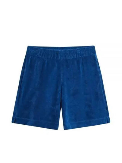 Men's Allan Terry Shorts Estate Blue - J.LINDEBERG - BALAAN 2