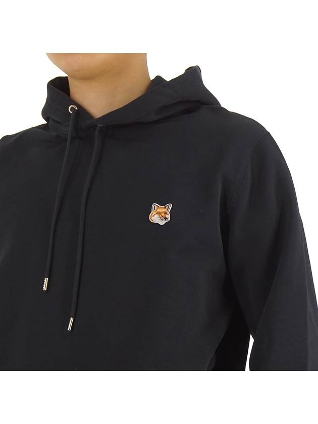 Fox Head Patch Regular Hoodie Black - MAISON KITSUNE - BALAAN 8