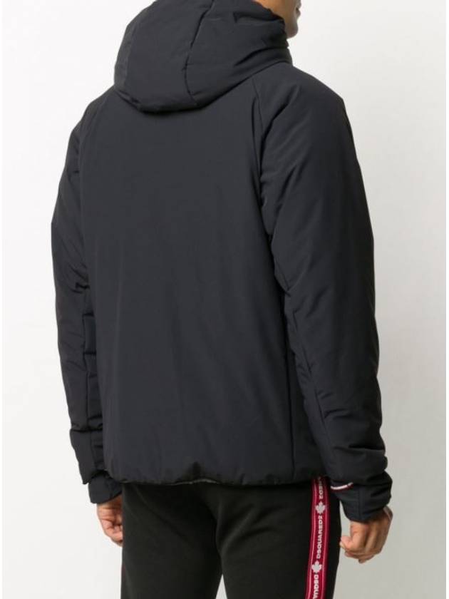 Men's Cremiller Grenoble Patch Hood Padded Black - MONCLER - BALAAN 6