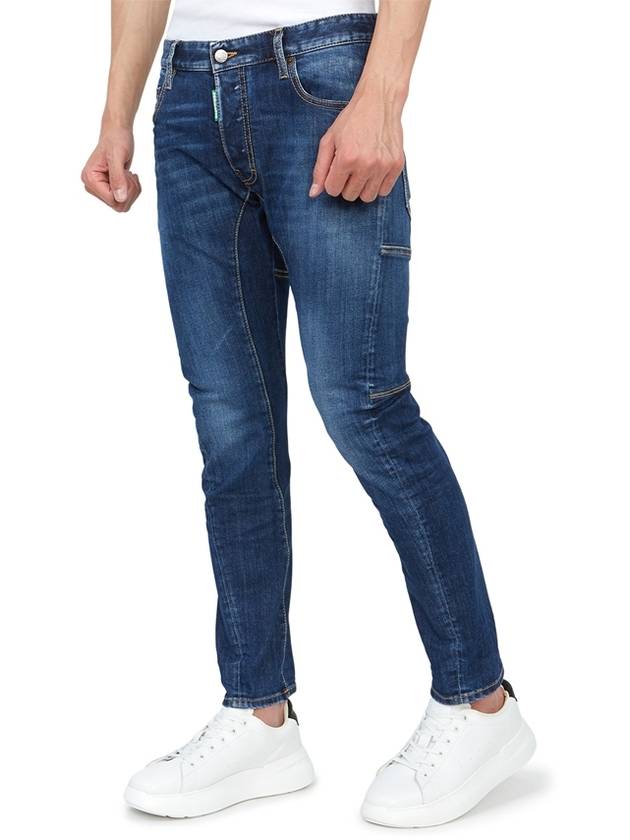 Men's Tidy Biker Jeans Blue - DSQUARED2 - BALAAN 6