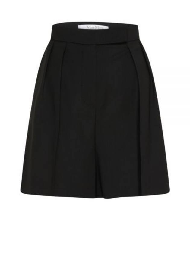 Jessica Virgin Wool Shorts Black - MAX MARA - BALAAN 2