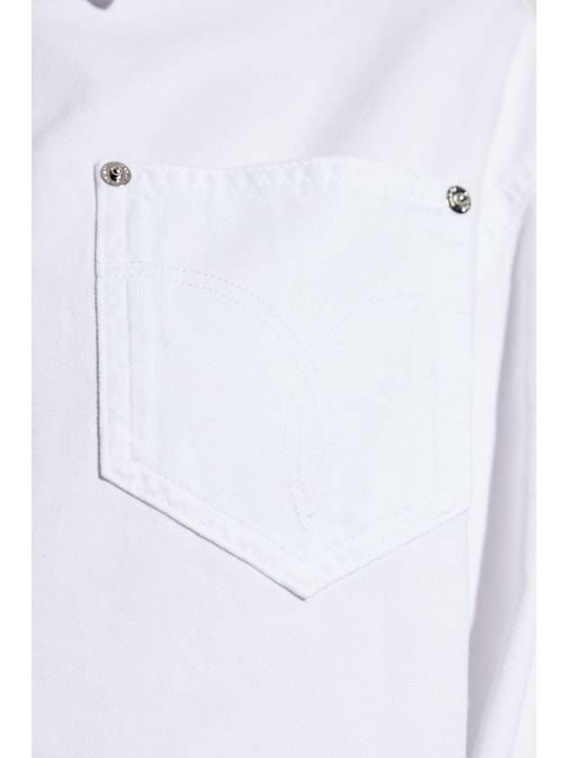 Versace Shirt With Pocket, Women's, White - VERSACE - BALAAN 5