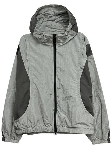 Unisex twotone hood wind break_gray - SMITH ARMOR - BALAAN 1