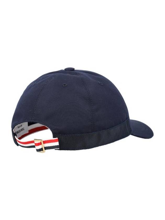 Typewriter Cloth Base Ball Cap Hat Navy - THOM BROWNE - BALAAN 3