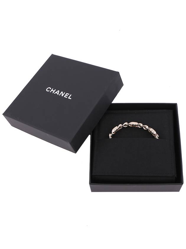 CC logo chain cuff bracelet - CHANEL - BALAAN 3