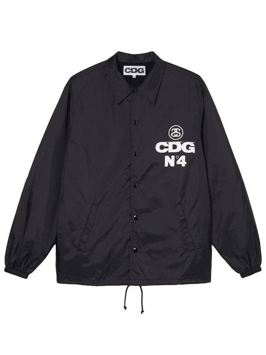 x CDG short sleeve coach jacket - STUSSY - BALAAN 1