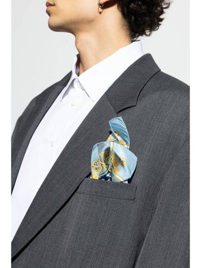 Etro Silk Pocket Square, Men's, Multicolour - ETRO - BALAAN 2