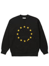 Euro Don Crew Neck Black EU Don Crew Black - PALACE - BALAAN 1