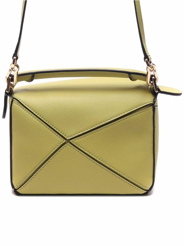 Mini Puzzle Tote Bag Green - LOEWE - BALAAN 5