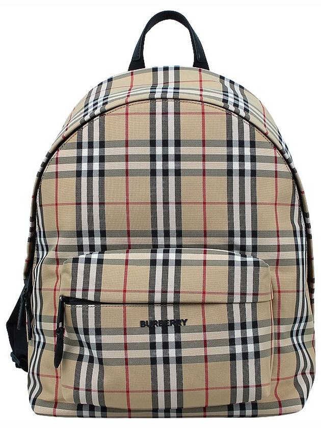 Vintage Check Backpack Beige - BURBERRY - BALAAN 3