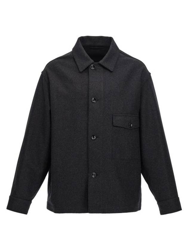 Long Sleeve Shirt OV1003LF393BK983 Black - LEMAIRE - BALAAN 1