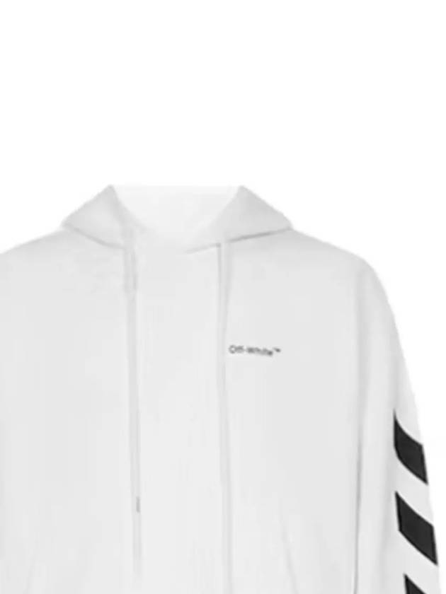 diagonal logo hood white - OFF WHITE - BALAAN 4