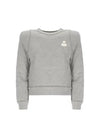 PrissaLogo Print Sweatshirt Grey - ISABEL MARANT - BALAAN 2