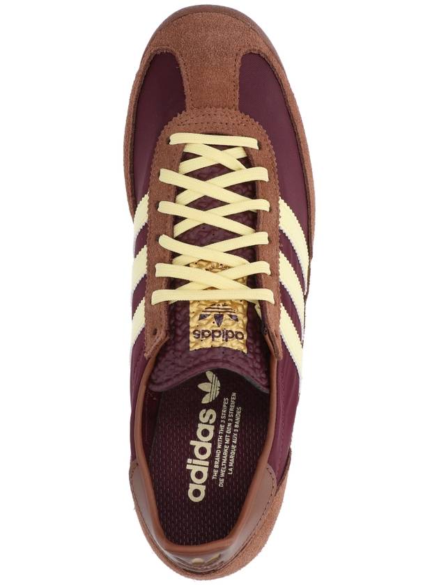 SL 72 OG Suede Low Top Sneakers Maroon Almost Yellow - ADIDAS - BALAAN 6