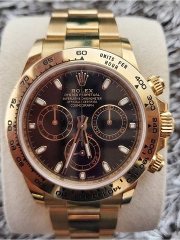 Rolex Daytona Yellow Gold Sword 18 Years Old - ROLEX - BALAAN 1