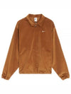 Life Herrington Corduroy Jacket Brown - NIKE - BALAAN 1