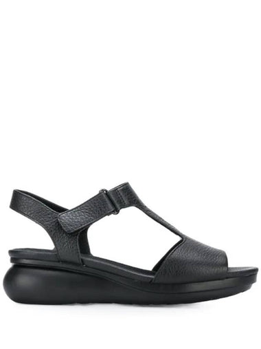 Balloon Wedge Sandals Black - CAMPER - BALAAN 1