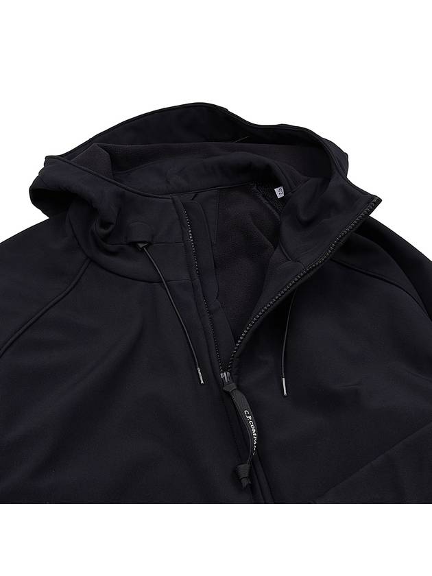 Lens Wappen Hooded Jacket Black - CP COMPANY - BALAAN 9