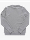 Zebra Patch Organic Cotton Sweatshirt Grey - PAUL SMITH - BALAAN 3