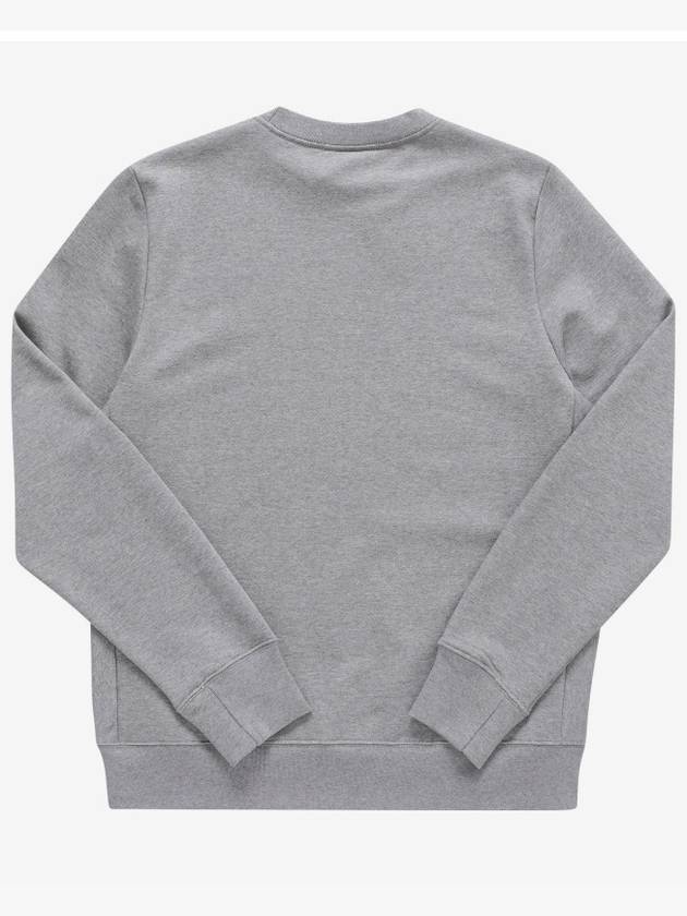 Zebra Patch Organic Cotton Sweatshirt Grey - PAUL SMITH - BALAAN 3