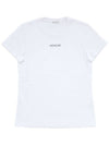 Women's Short Sleeve TShirt White 8C7A6 10 829FB 001 - MONCLER - BALAAN 1