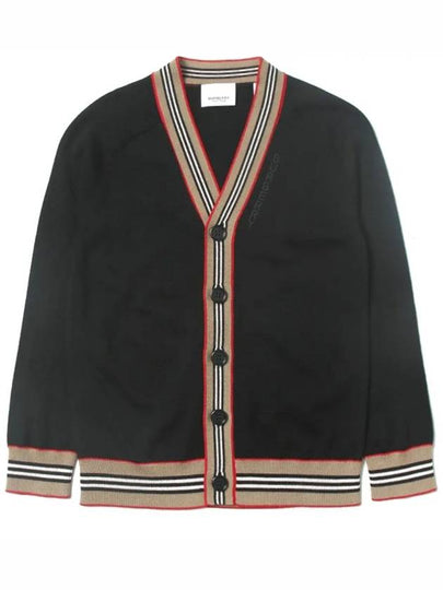 8047613 A1189 Junior Icon Stripe Trimming Cardigan - BURBERRY - BALAAN 2