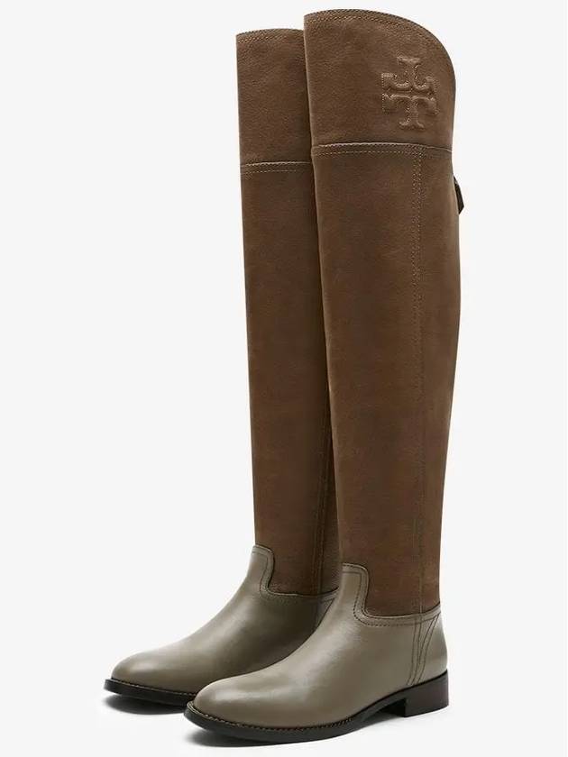 Women's Simone Long Boots Brown - TORY BURCH - BALAAN 3