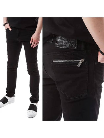 Dsquared Special Double Zipper Pocket Black Jeans_Cool Guy Fit - DSQUARED2 - BALAAN 1