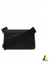 Intrecciato Classic Messenger Bag Black - BOTTEGA VENETA - BALAAN 2