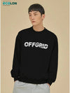 overfit graphic sweatshirt black - OFFGRID - BALAAN 4