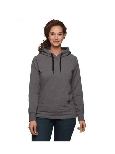 BLACK DIAMOND BD Raise Pullover Hoodie WOMENS NAWAP730066 - BLACK & BROWN - BALAAN 1