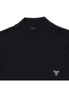 Superfine Wool Knit Top Black - PRADA - BALAAN 4