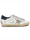 Superstar Heel Tab Low Sneakers White Navy - GOLDEN GOOSE - BALAAN 5