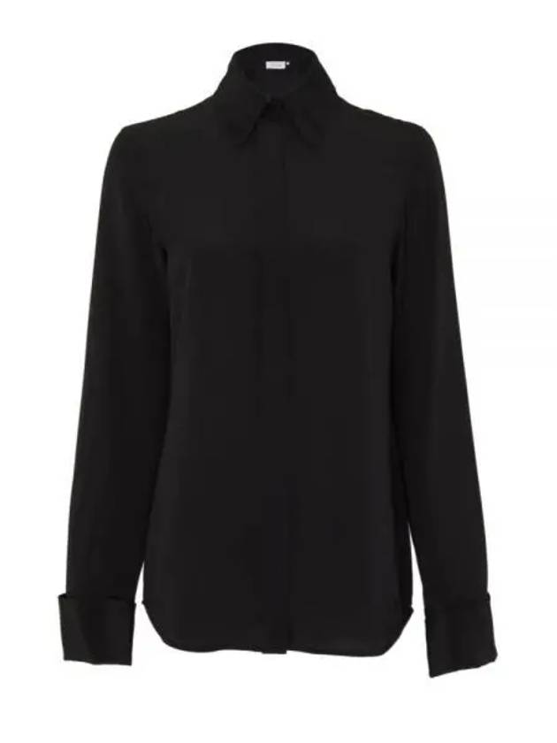 Lelia Silk Blouse Black - MAX MARA - BALAAN 2