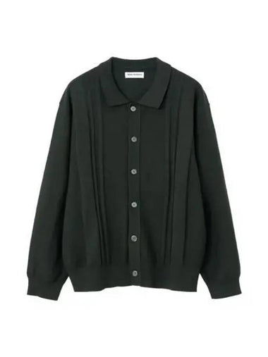 Milo Archive Vertical Stripe Cardigan Deep Green - MILLO ARCHIVE - BALAAN 1