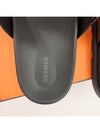 Chypre Calfskin Sandals Black - HERMES - BALAAN 9