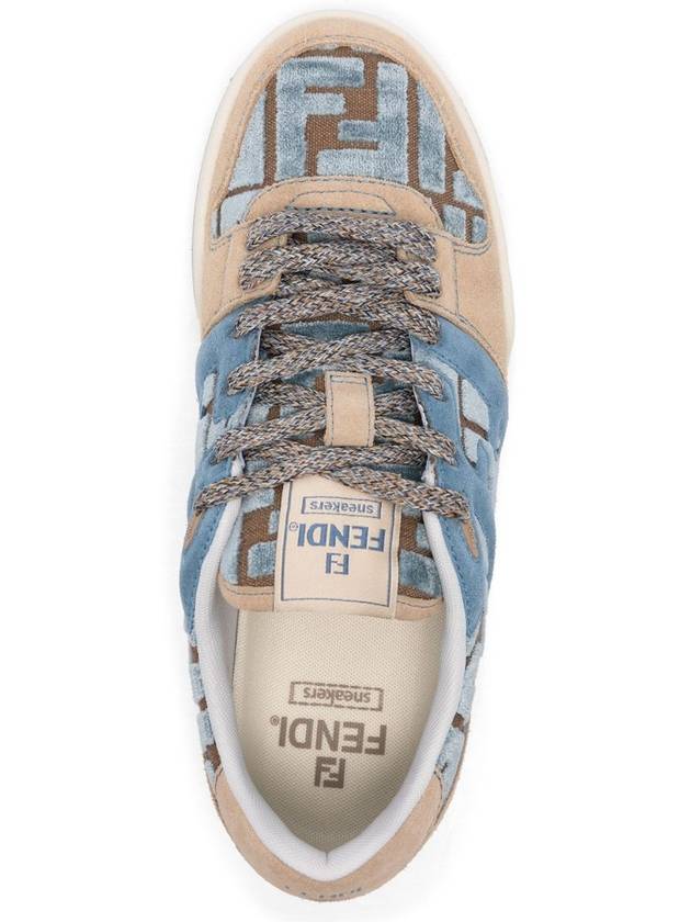 Fendi Sneakers Clear Blue - FENDI - BALAAN 3