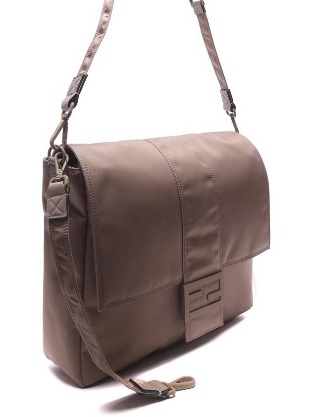 Baguette Large Messenger Bag Beige - FENDI - BALAAN.