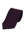 GG Logo Silk Jacquard Tie Navy - GUCCI - BALAAN 4