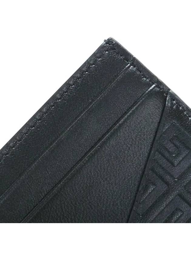 Logo 4G Monogram Card Wallet Black - GIVENCHY - BALAAN 8