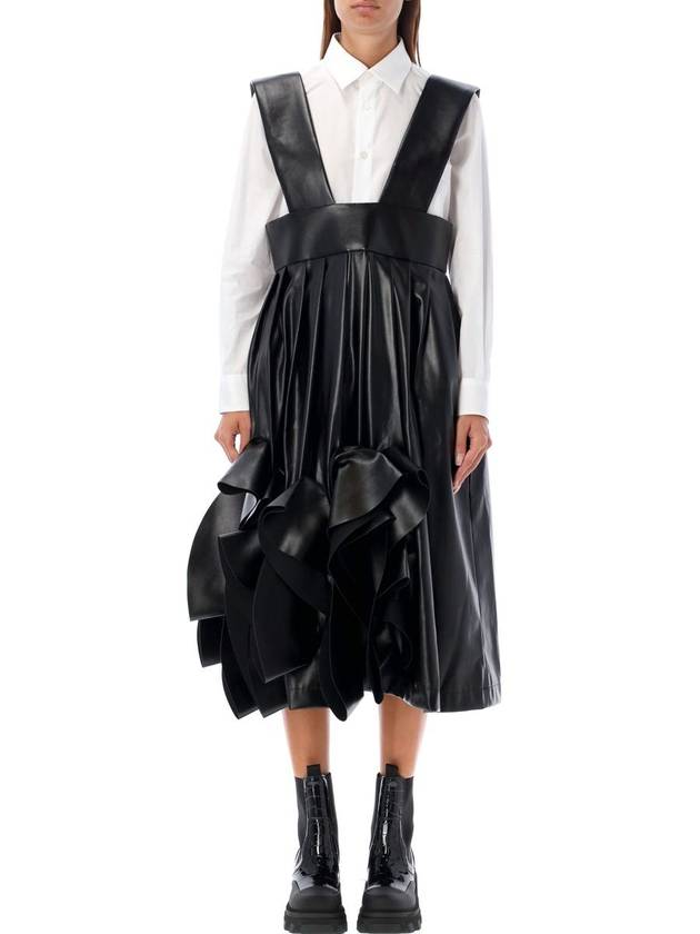 Comme Des Garçons Eco Leather Skirt Salopette - COMME DES GARCONS - BALAAN 1