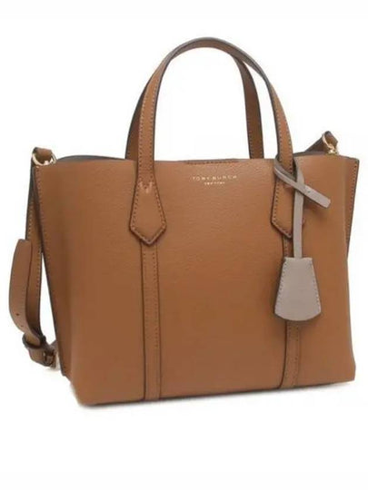 Perry Triple Compartment Small Tote Bag Light Umber - TORY BURCH - BALAAN 2