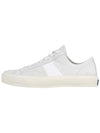 Suede Low Top Sneakers Marble Cream - TOM FORD - BALAAN 4